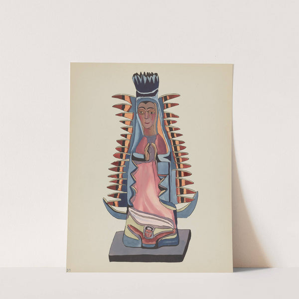 Plate 31 - Our Lady of Guadalupe - From Portfolio Spanish Colonial Designs of New Mexico by American 20th Century