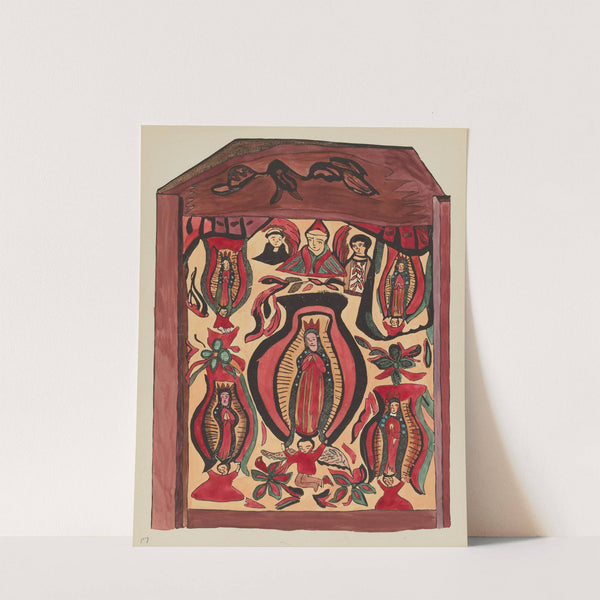 Plate 32 - Our Lady of Guadalupe - From Portfolio Spanish Colonial Designs of New Mexico by American 20th Century