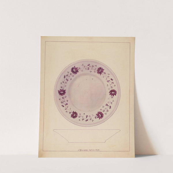 Plate by J. Howard Iams