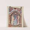 Plate 35 - Saint Joseph in Wooden Niche - From Portfolio Spanish Colonial Designs of New Mexico by American 20th Century