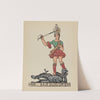 Plate 38 - St. Michael - From Portfolio Spanish Colonial Designs of New Mexico by American 20th Century