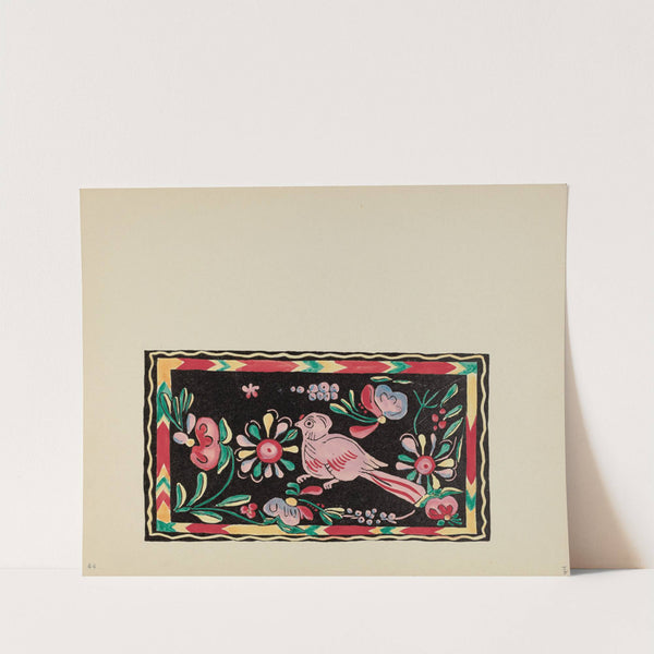 Plate 44 - Painted Chest Designs - From Portfolio Spanish Colonial Designs of New Mexico by American 20th Century