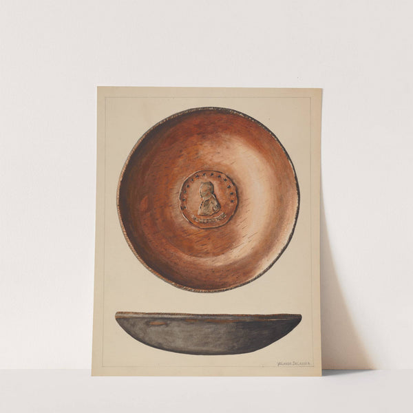 Plate by Yolande Delasser