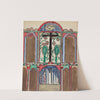 Plate 5 - Main Altarpiece, Santa Cruz - From Portfolio Spanish Colonial Designs of New Mexico by American 20th Century