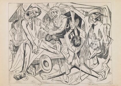plate 7; Night (1919)