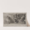 Plate for Top of Pin Box (c. 1857–1911) by Alphonse Legros