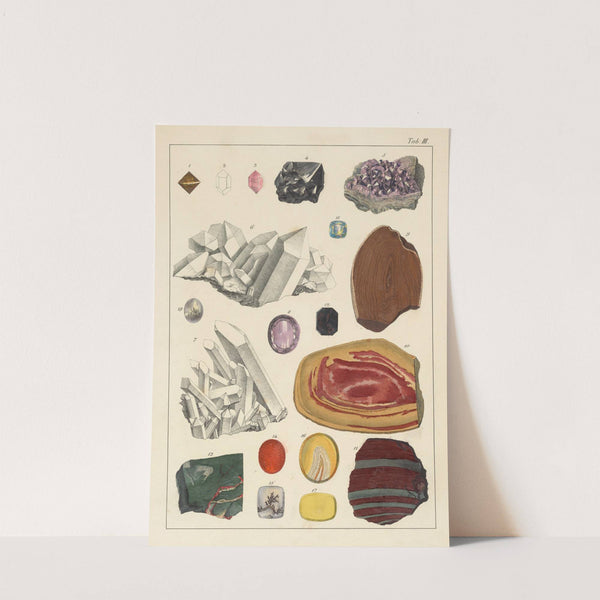 Plate III: Quartz by Johann Gottlob Kurr