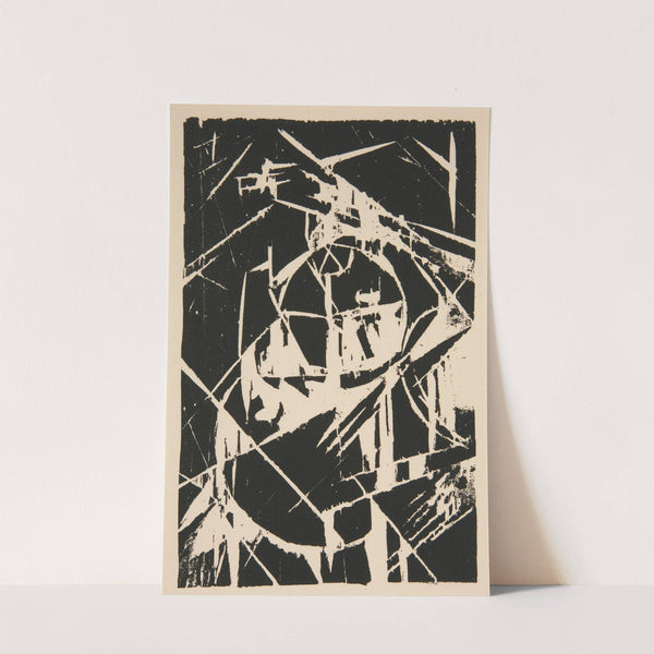 Plate XII from Das Kestnerbuch (1919) by Kurt Schwitters