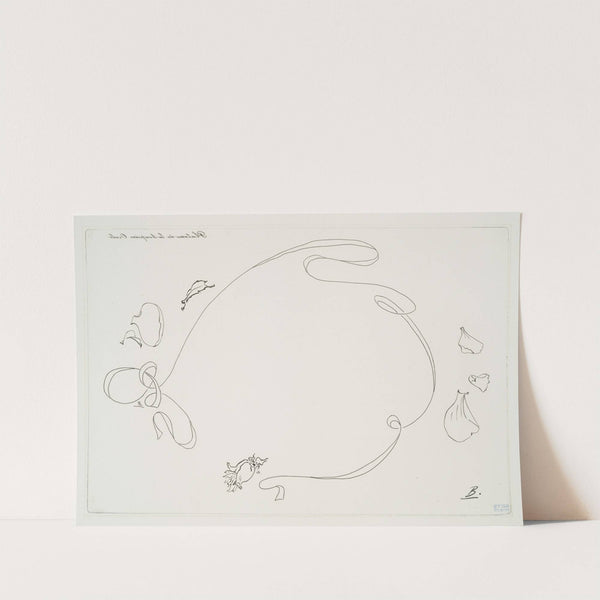 Plateau de la soupière ovale. (1866 - 1878) by Félix Bracquemond