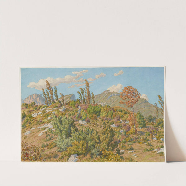 Plateaux de Barberaz (1918) by Henri Rivière