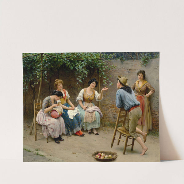 Plauderei (1905) by Eugen von Blaas