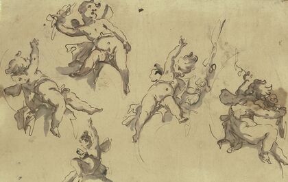 Playing cherubs