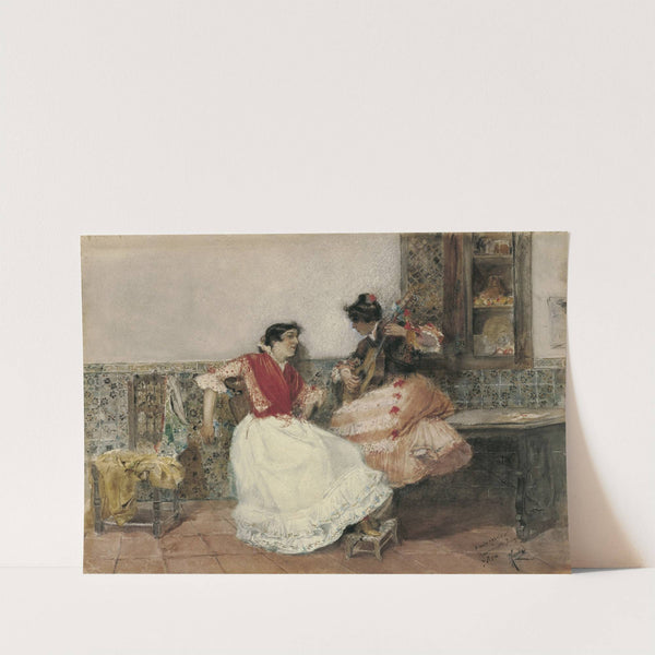 Playing the Guitar by Joaquín Sorolla