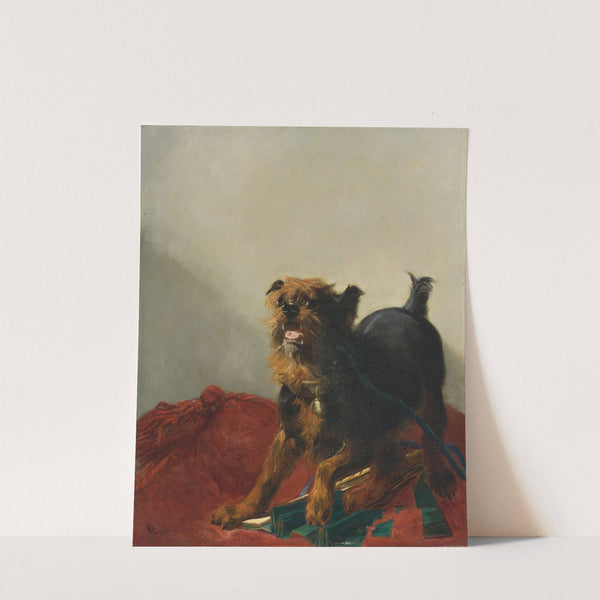 Playing with a Fan by Giuseppe Palizzi