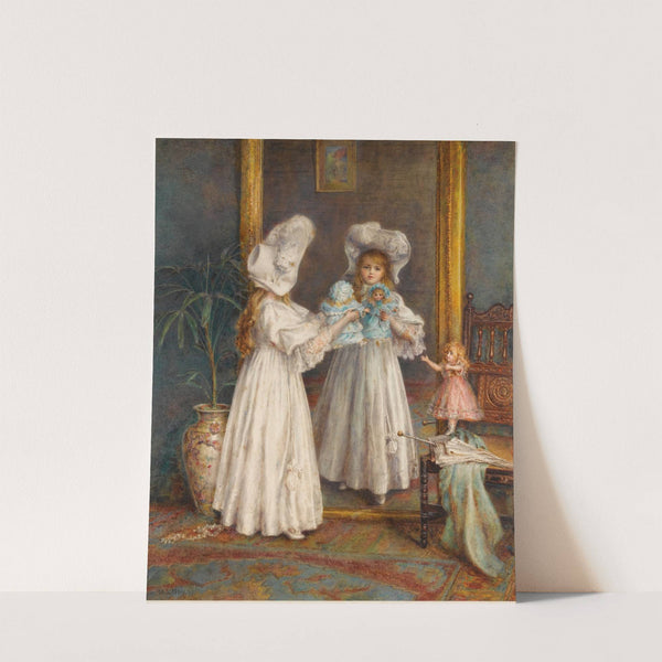 Playing With Her Dolls by Mary Lightbody Gow