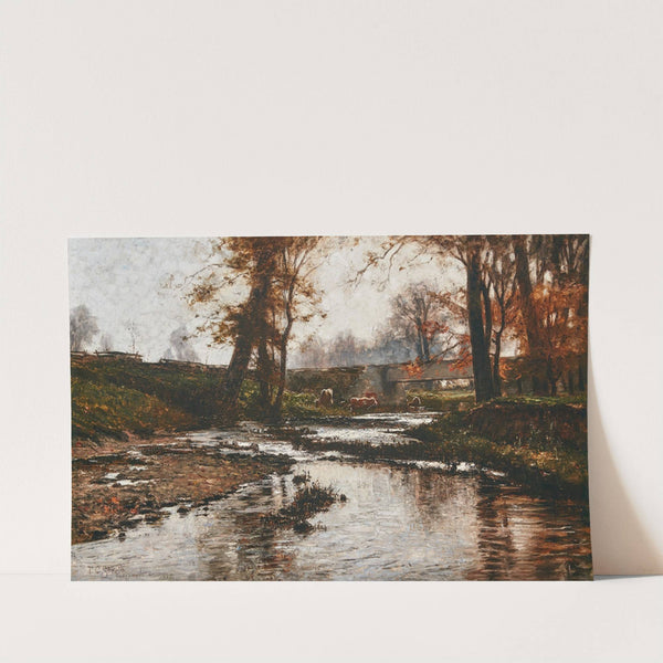 Pleasant Run by Theodore Clement Steele