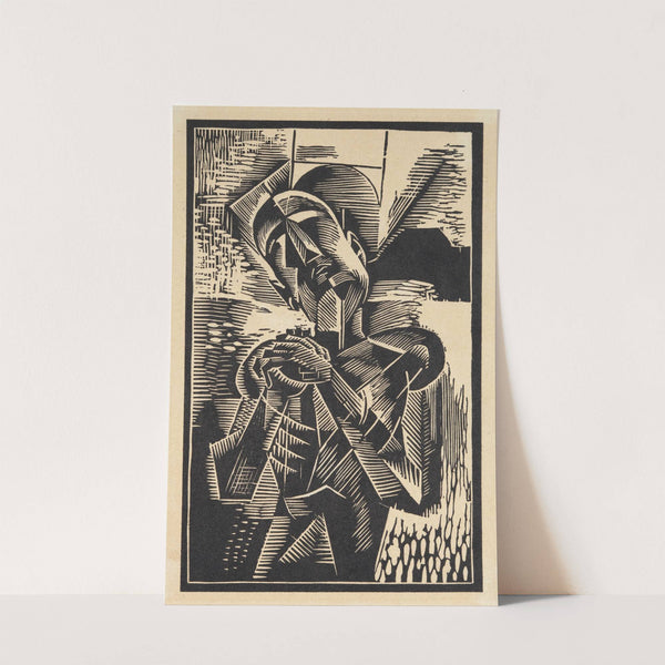 Please, From the Veraikon Album (1915) by Bohumil Kubišta