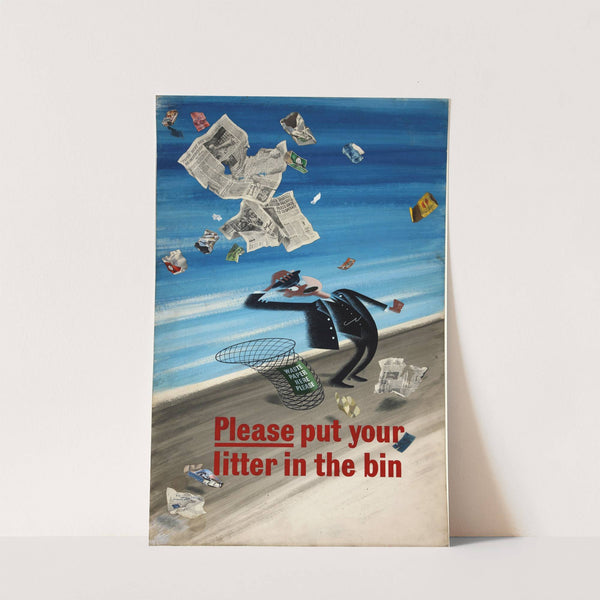 Please put your litter in the bin by Anonymous