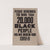 Please Remember The More Than 20,000 Black People Who Have Died From COVID-19 (2020) by Amos Kennedy