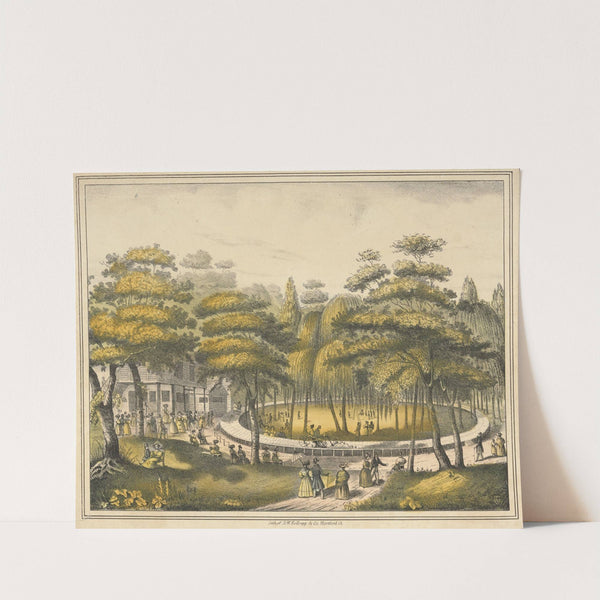 Pleasure railway at Hoboken by Daniel Wright Kellogg