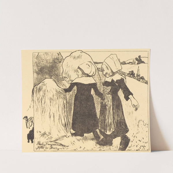 Pleasures of Brittany (Joies de Bretagne) (1889) by Paul Gauguin