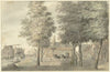 Plein in het dorp Zuilen