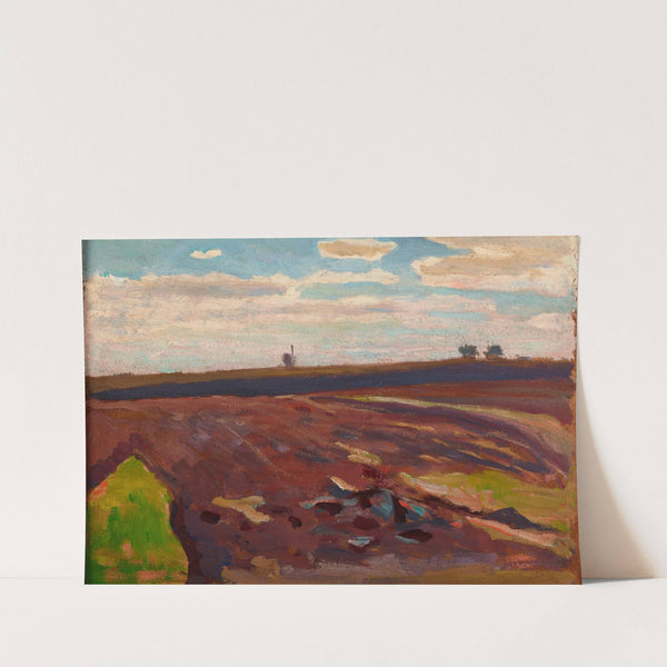 Plough-Land in Spring by Jan Stanislawski