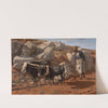 Plough Ox and Mule with Fellah (1876) by Charles Verlat
