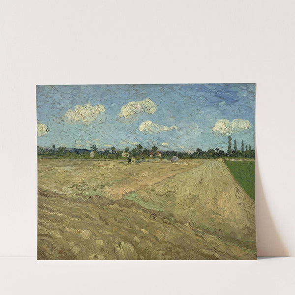 Ploughed fields (‘The furrows’) (1888) by Vincent van Gogh