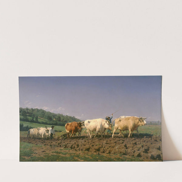 Ploughing in Nevers (1849) by Rosa Bonheur