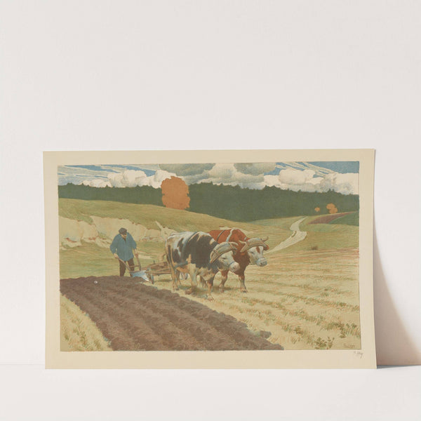 Ploughman (1902) by Paul Hey