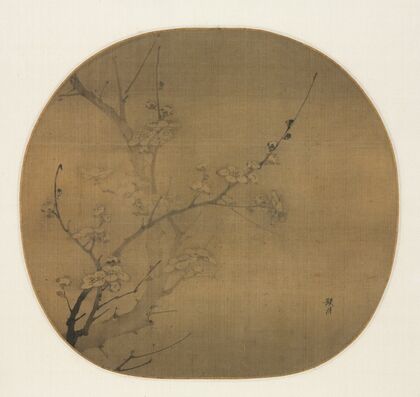 Plum Blossoms in Moonlight (1300s)