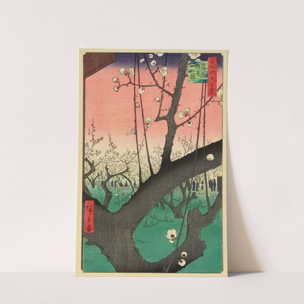 Plum Garden, Kameido (1857) by Andō Hiroshige