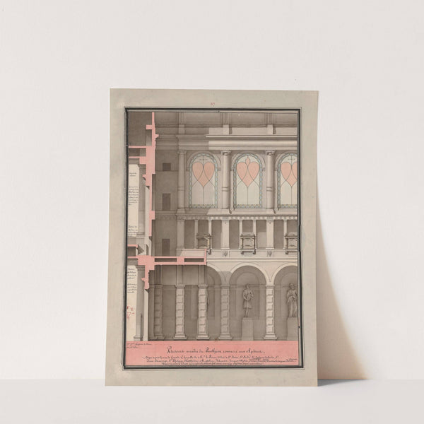 Plusieurs arcades du Panthéon consacré aux Apôtres (1777-1825) by Jean Jacques Lequeu