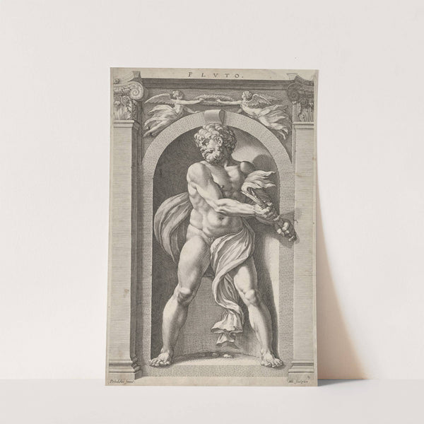 Pluto by Hendrick Goltzius