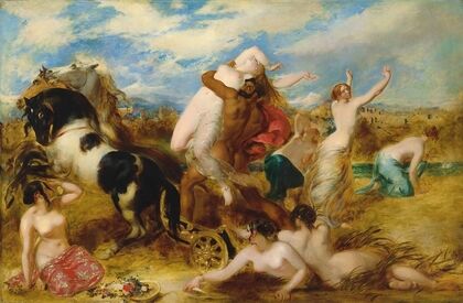Pluto Carrying Off Proserpine