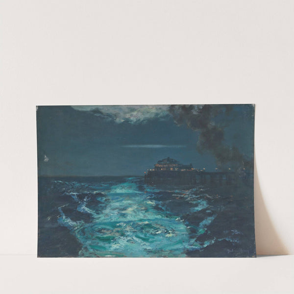 Plymouth Pier by Julius Olsson