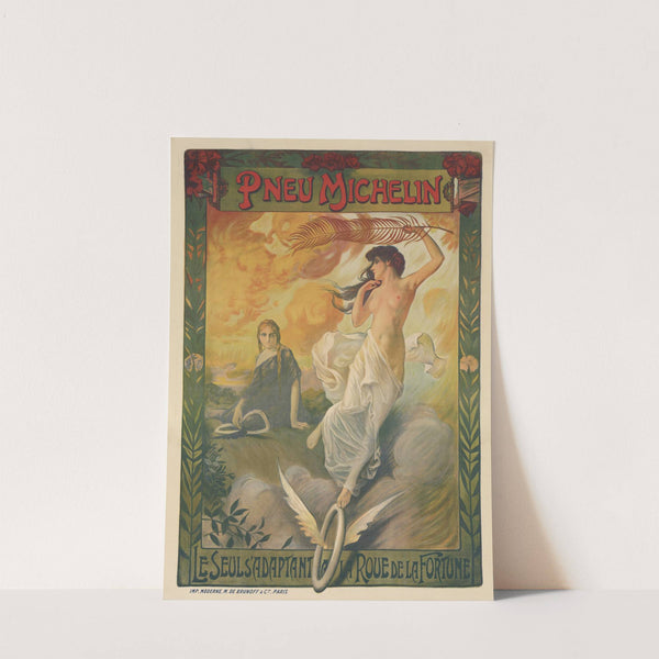 Pneu Michelin (1900) by Imp. moderne M.de Brunoff & Cie.