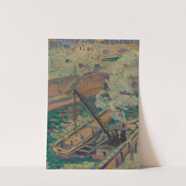 Pochade pour Notre-Dame (1899) by Maximilien Luce