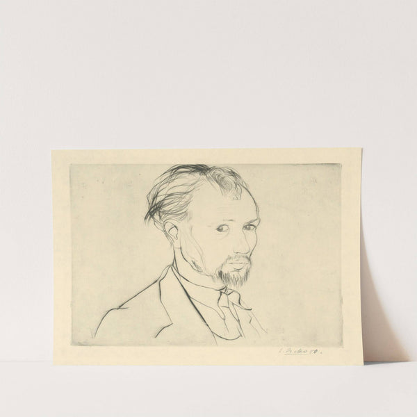 Podobizeň maliara Šturdíka by Władysław Skoczylas