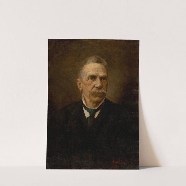 Podobizeň muža s fúzami by Július Éder