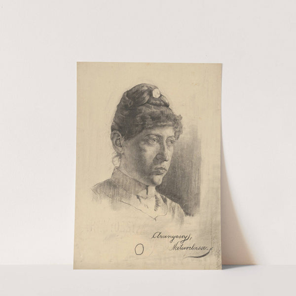 Podobizeň ženy s vyčesanými vlasmi by Ákos Aranyossy