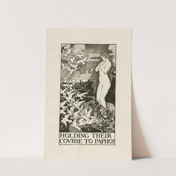 Poems; Holding their course to Paphos (1900) by Byam Shaw
