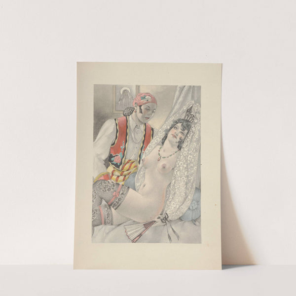 Poésies. Vol. 1, Contes d’Espagne et d’Italie Pl.02 (1948) by Umberto Brunelleschi