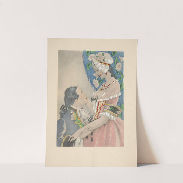 Poésies. Vol. 1, Contes d’Espagne et d’Italie Pl.05 (1948) by Umberto Brunelleschi