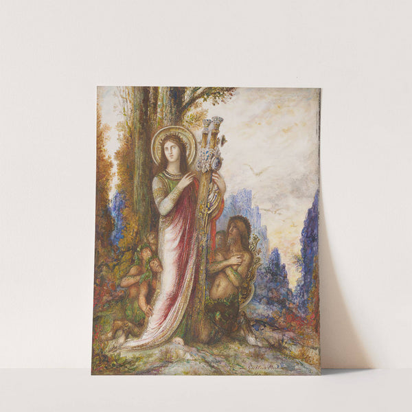 Poet And Satyrs (C. 1890-1895) by Gustave Moreau