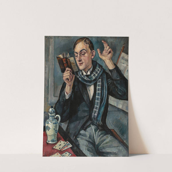 Poeta: Portret Jana Lechonia by Roman Kramsztyk