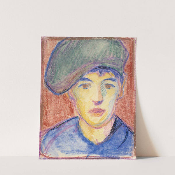 Poika, Bretagne by Alvar Cawén