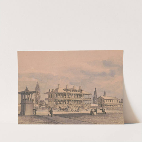 Point breeze park (1858) by James Fuller Queen