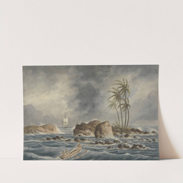 Point de Galle, Ceylon (Sri Lanka) by Charles Dyce